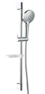 Душевой гарнитур AQUAme AQM8101CR с мыльницей хром